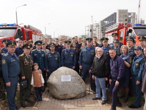 Аллею «Героев Пожарных» открыли в Дубне в память погибших огнеборцев новости Дубны 